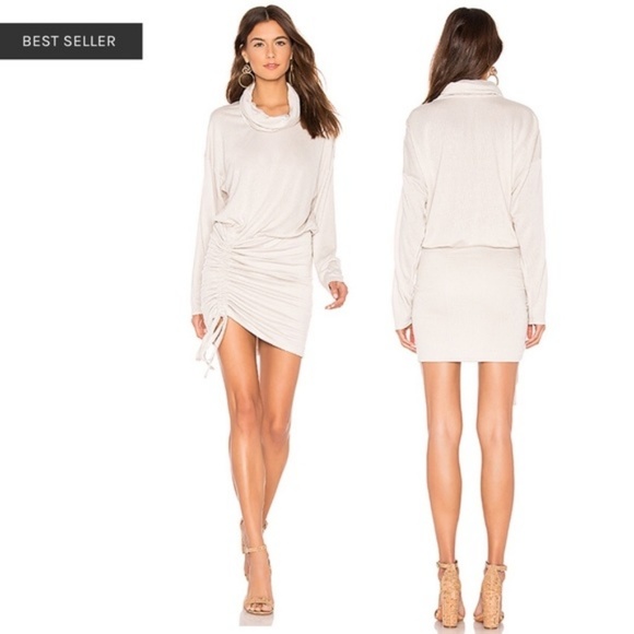 NWT Free People Sundown Mini Dress DK Green - Picture 6 of 6